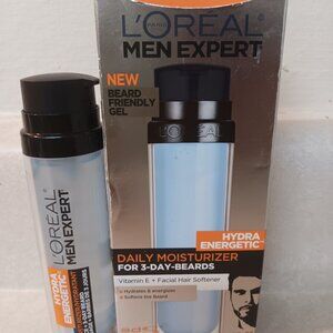 Loreal Men Expert Daily Moisturizer Beard Gel 2-Pack New!! Sealed